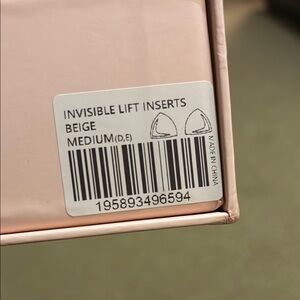 BOOMBAS Invisible Lift Inserts Beige Medium
